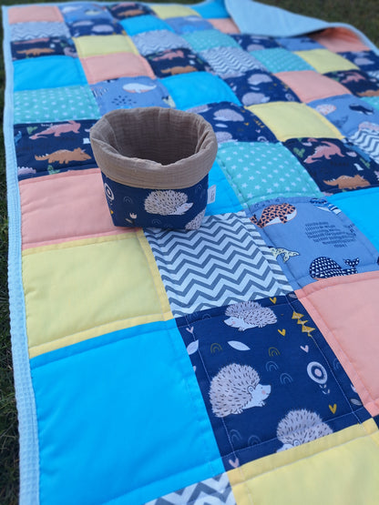 שמיכת טלאים לתינוק- התאמה אישית