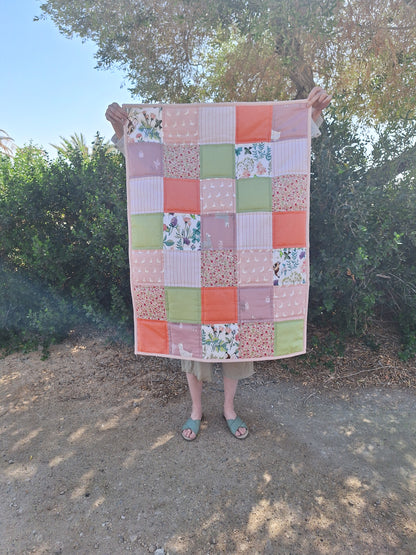 שמיכת טלאים לתינוק- התאמה אישית