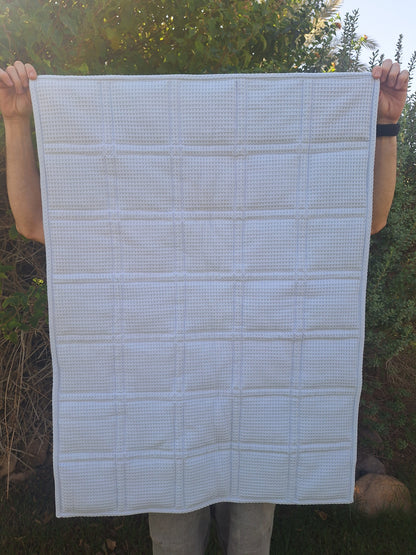 שמיכת טלאים לתינוק- פרחים ולבבות